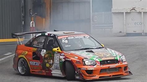 Subaru Impreza Poweer Drifting At Sparco Factory Loud Sound Hd Youtube