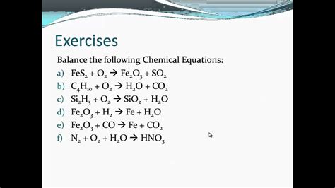 This entry was posted on january 3, 2015 by if you think it's more helpful to have the worksheet and key on the same page, i can change that. How to Balance Chemical Equations - YouTube