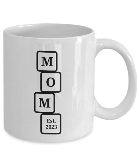 Our First Mothers Day 2023 Mom Est 2023 Mug New Mom T Etsy