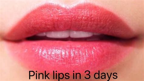 How To Lighten Dark Lips Naturally In Just 3 Days Youtube