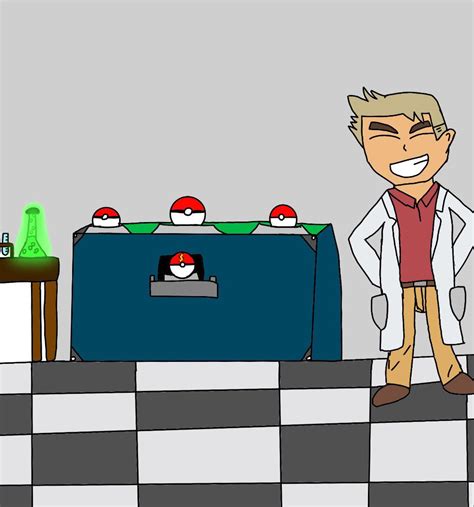 Drew Professor Oaks Lab Rpokemonart