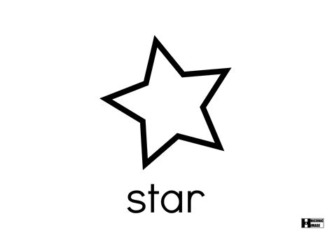 Best Photos Of Resizeable Shape Star Template Star Drawing