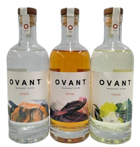 Lot Three Ovant Alcohol Free Distillations Verve Royal And Grace