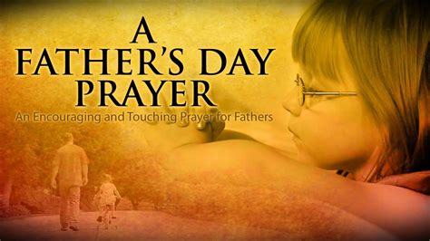 Just like your mom, your dad too has so much influence over your life.the contribution of a father in shaping the life of a child is not negligible at all. FATHERS DAY VIDEO | A Father's Day Prayer - YouTube