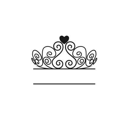 Princess Crown Svg File
