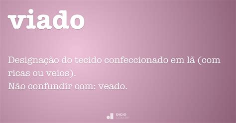 Viado Dicio Dicionário Online De Português