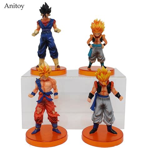 Check spelling or type a new query. Aliexpress.com : Buy 4pcs/set Dragon Ball Z Action Figures Songukou Gogeta Gotenks PVC Figures ...