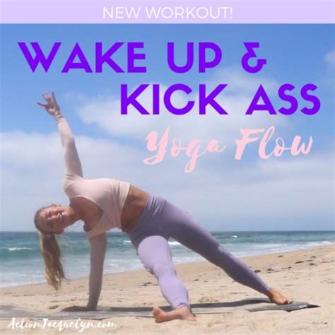 full length at home 20 minute wake up and kick ass yoga flow no equipment needed