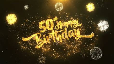 Happy Birthday 50th Stock Video Footage 4k And Hd Video Clips