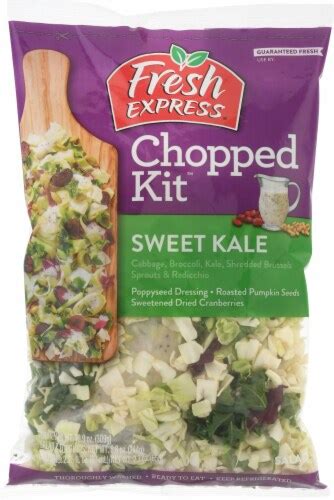 Fresh Express® Sweet Kale Chopped Salad Kit 1175 Oz King Soopers