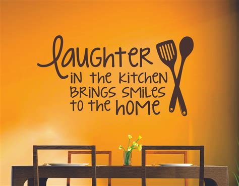 Laughter In The Kitchen Brings Smiles To The Home Wall Decals Kitchen