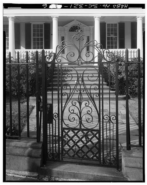 6 Entry Gate To Main Door Colonel John Ashe House 32 South Battery
