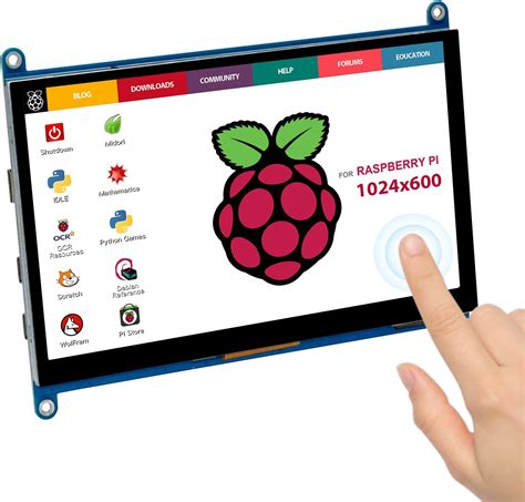 ELECROW Für Raspberry Pi Display 5 Zoll Touchscreen Monitor Auflösung