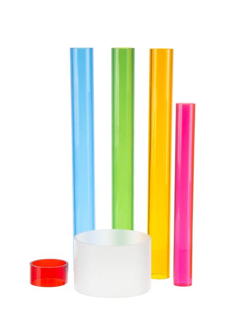 Acrylic Extruded Color Tube Acme Plastics Inc