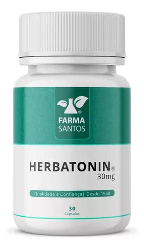 Herbatonin 30mg 30 Cápsulas Melhora Do Sono Mercadolivre
