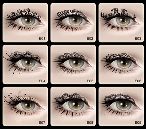 Junique The Sims 3 Downloads Eyelash Design Set Iii By S Club