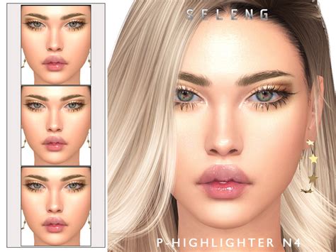 The Sims Resource P Highlighter N4 Patreon Sims 4 Cc Makeup Sims