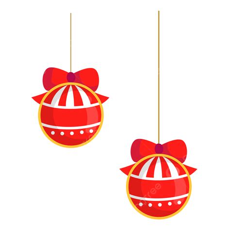 Red Christmas Balls Christmas Colored Balls Decoration Png And