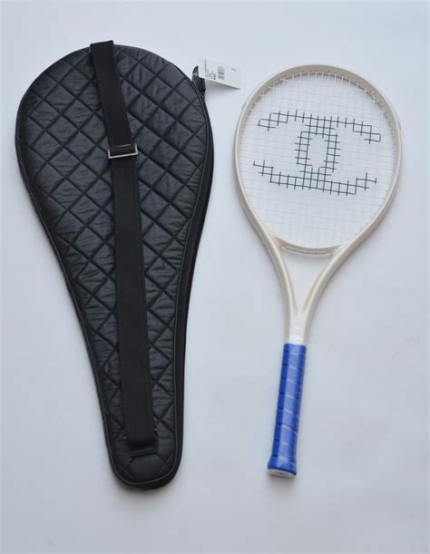Silicon, can you use any type of silicon sold in diy stores or is there any specific spec to. Chanel New Ivory and Blue Tennis Racket NEW at 1stdibs