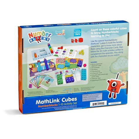 Numberblocks Mathlink® Cubes 110 Activity Setdefault Title In 2022