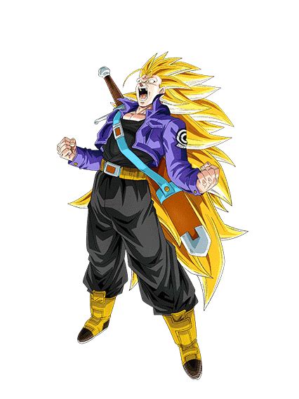 Future Trunks Ssj3 Render Dokkan Battle By Maxiuchiha22 On Deviantart