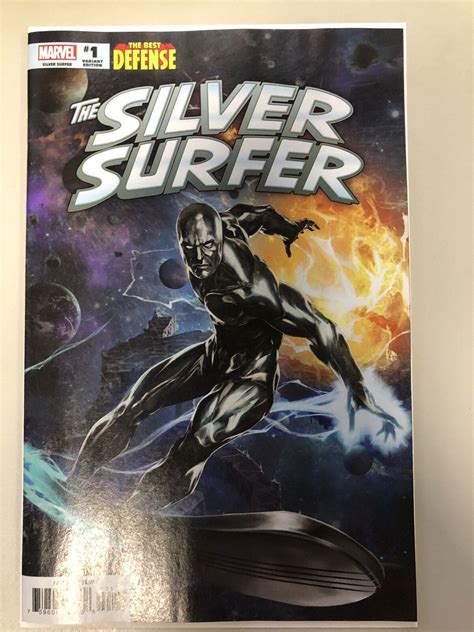 The Defenders Silver Surfer 1 125 Skan Incentive Variant 2018 Marvel