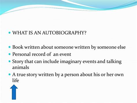 Ppt Autobiography Powerpoint Presentation Free Download Id2849381