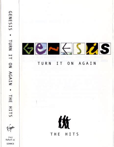 Genesis Turn It On Again The Hits 1999 Cassette Discogs