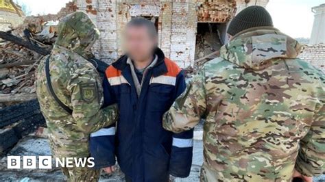 Ukraine War Russian Soldier Arrested ‘after Six Months In Hiding