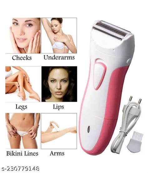 Painless Electric Razor For Women 2 In 1 Womens Shaver For Pubic Hair