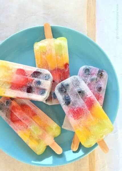 Rainbow Fruit Popsicles Recipe Eats Amazing