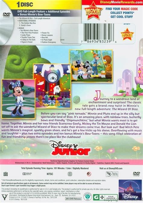 Mickey Mouse Clubhouse The Wizard Of Dizz Dvd Dvd Empire