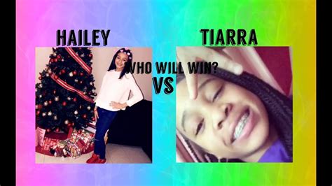loads of heat 🔥🤘🏾hailey vs tiarra mad lit dance lipsync and transition musical ly battle youtube