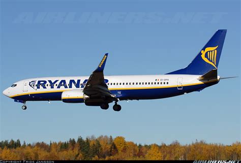 Boeing 737 8as Ryanair Aviation Photo 1284745