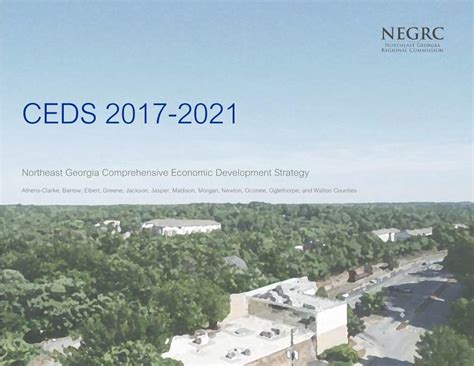 Comprehensive Economic Development Strategy CEDS For Northeast