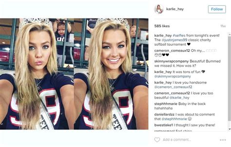 miss teen usa karlie hay of texas criticized for having used racial slurs on twitter