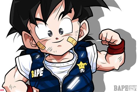 Gohan For Bape X Dbz By Itsmcflyy On Deviantart