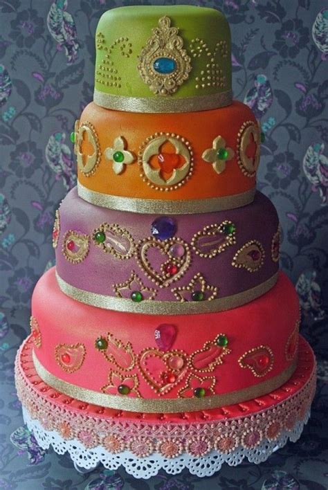 Vivid Colors Colorful Wedding Cakes Cake Colorful Cakes