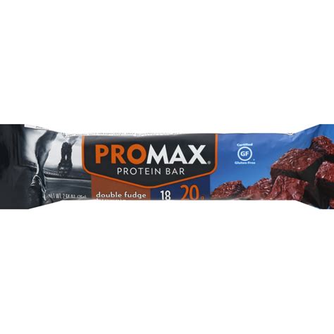 Promax Protein Bar Double Fudge Brownie 264 Oz Instacart