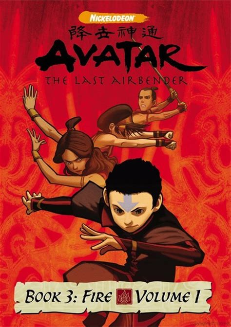 Avatar Book 3 Fire Volume 1 Dvd 2007 Dvd Empire