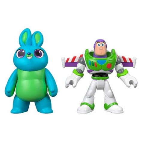 Imaginext Disney Pixar Toy Story 4 Bunny And Buzz Lightyear Figures 2