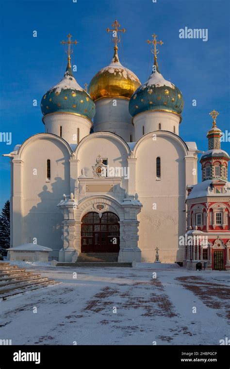 Assumption Cathedral On The Territory Of The Trinity Sergius Lavra In