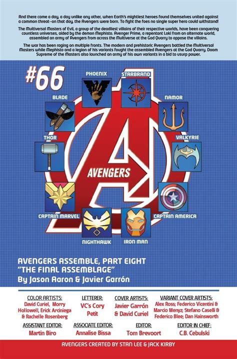 Avengers 66 Preview The Comic Book Dispatch