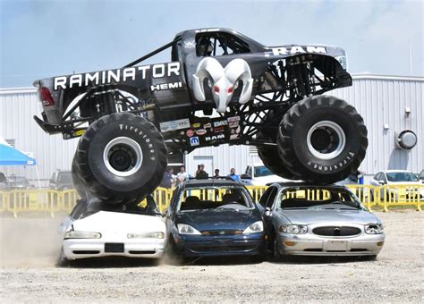 Monster Truck Crushes Cars In Cape May Court House Lifestyles
