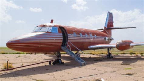 elvis presley s private jet is up for auction condé nast traveler