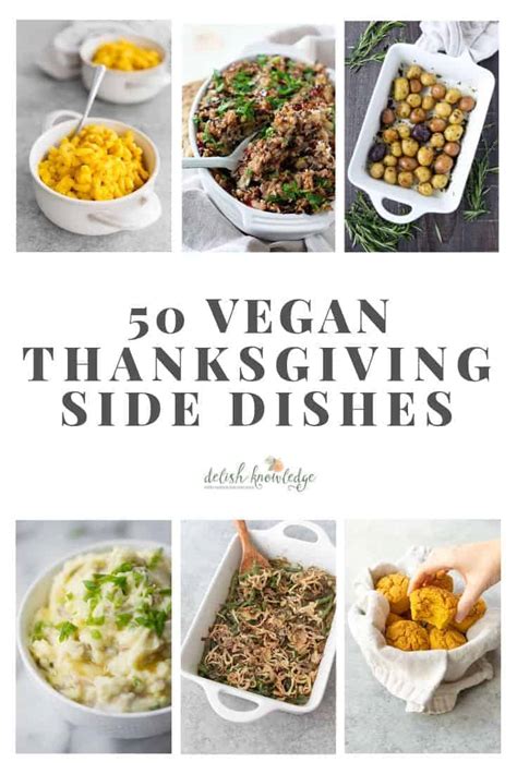 50 Vegan Thanksgiving Side Dishes Delish Knowledge