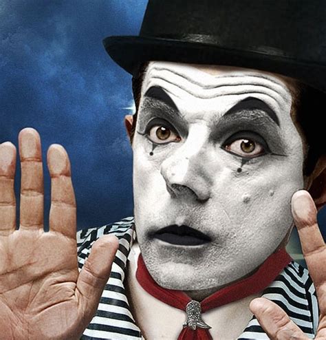 Mr Bean Mime Mime Artist Clown Faces Send In The Clowns