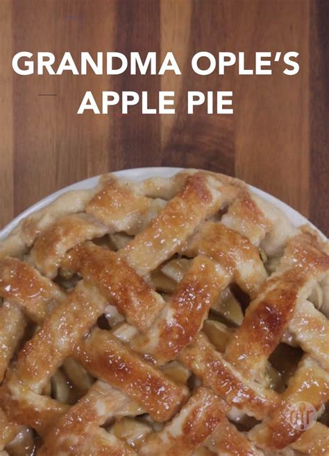 Grandma Ople Apple Pie Recipes Lord