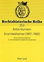 Ernst Melsheimer (1897-1960), Britta Heymann | 9783631562147 | Boeken ...