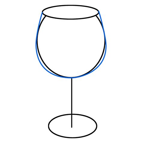 How To Draw A Wine Glass Really Easy Drawing Tutorial